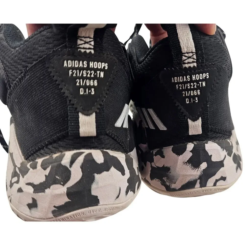 ADIDAS DONOVAN MITCHELL D.O.N. ISSUE #3 SNEAKERS -SIZE 5.5 pre owned tennishoes